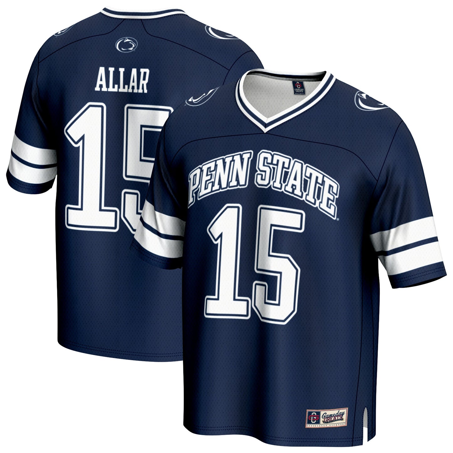 Drew Allar Penn State Nittany Lions GameDay Greats Unisex Lightweight Football Player Jersey - Navy | Stitched College Jersey TJS76448