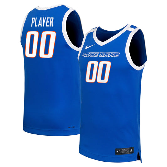 Boise State Broncos Unisex Pick-A-Player Women's Basketball Replica Jersey - Royal | Stitched College Jersey TJS76347