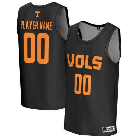 Tennessee Volunteers GameDay Greats Unisex Pick-a-Player Men's Basketball Fashion Jersey - Black | Stitched College Jersey TJS76604
