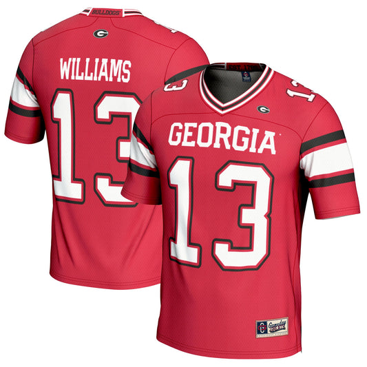 Mykel Williams Georgia Bulldogs GameDay Greats Player Football Jersey - Red | Stitched College Jersey TJS76658