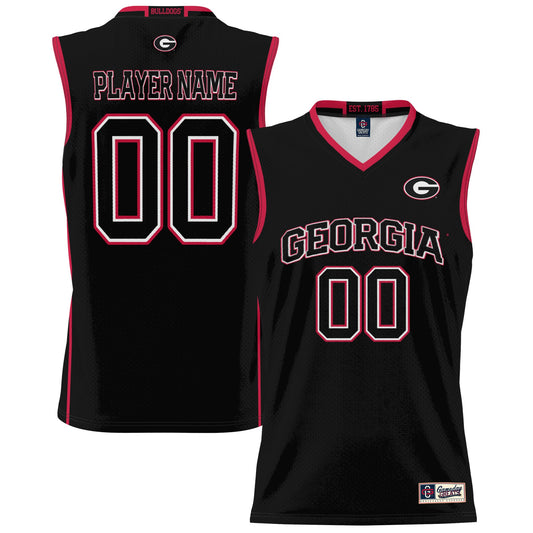 Georgia Bulldogs GameDay Greats Unisex Pick-A-Player Lightweight Women's Basketball Jersey - Black | Stitched College Jersey TJS76729