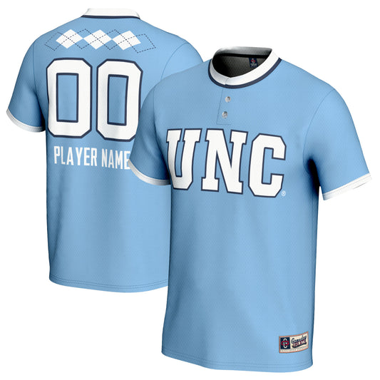 North Carolina Tar Heels GameDay Greats Unisex Pick-A-Player Lightweight Softball Jersey - Carolina Blue | Stitched College Jersey TJS76634
