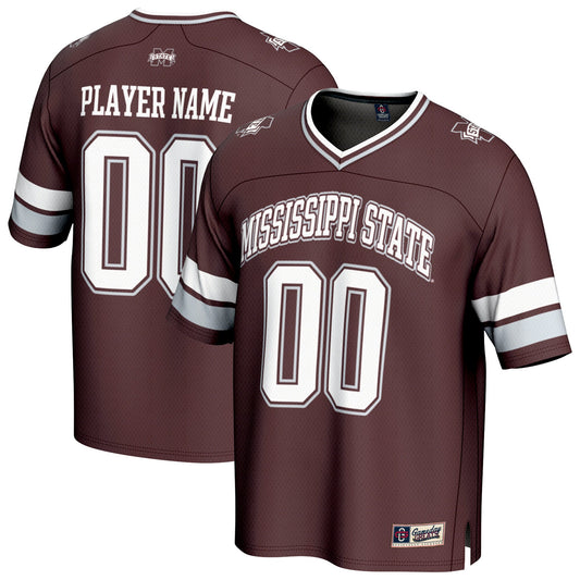 Mississippi State Bulldogs GameDay Greats Unisex Pick-A-Player Football Fashion Jersey - Maroon | Stitched College Jersey TJS76660