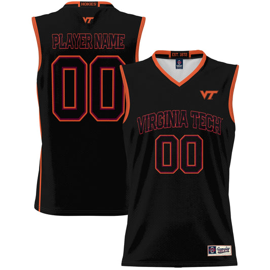 Virginia Tech Hokies GameDay Greats Unisex Lightweight Pick-A-Player Women's Basketball Jersey - Black | Stitched College Jersey TJS76631