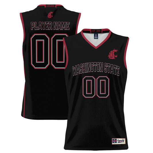 Washington State Cougars GameDay Greats Unisex Lightweight Pick-A-Player Women's Basketball Jersey - Black | Stitched College Jersey TJS76627