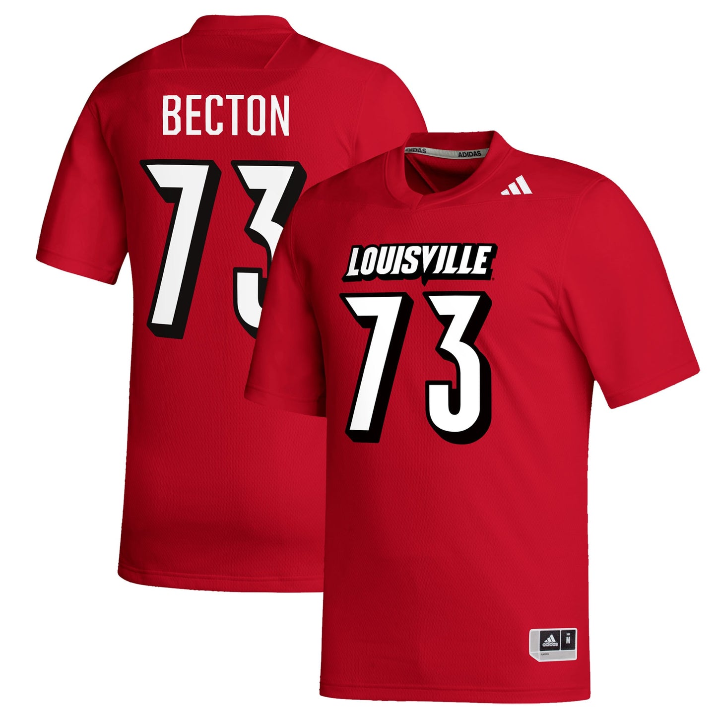Mekhi Becton Louisville Cardinals Replica Football Alumni Jersey - Red | Stitched College Jersey TJS76800