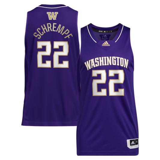Detlef Schrempf Washington Huskies Retired Player Jersey - Purple | Stitched College Jersey TJS76783