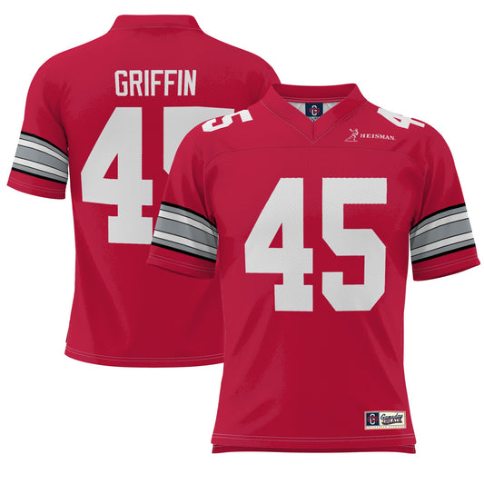 Archie Griffin Ohio State Buckeyes GameDay Greats Heisman Football Jersey - Scarlet | Stitched College Jersey TJS76778