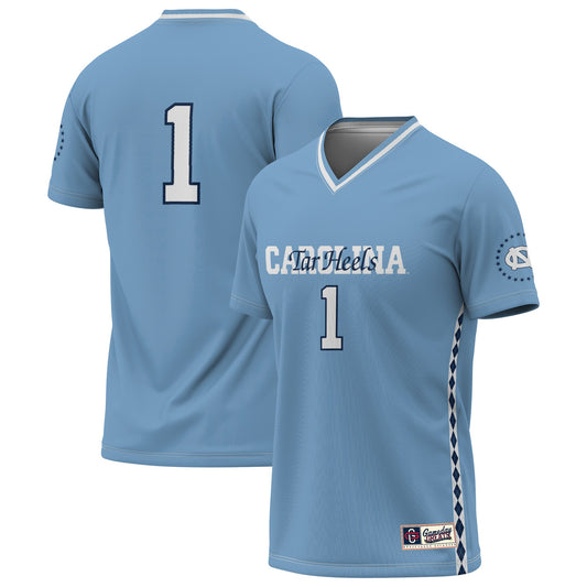 North Carolina Tar Heels GameDay Greats 2024 NCAA Women's Soccer National Champions Lightweight Fashion Jersey � Carolina Blue | Stitched College Jersey TJS76777