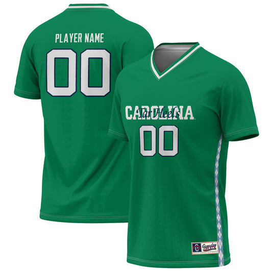 North Carolina Tar Heels GameDay Greats Unisex Pick-A-Player Women's Soccer Lightweight Fashion Goalie Jersey - Green | Stitched College Jersey TJS76723