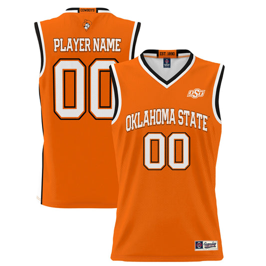 Oklahoma State Cowboys GameDay Greats Unisex Lightweight Pick-A-Player Women's Basketball Jersey - Orange | Stitched College Jersey TJS76707