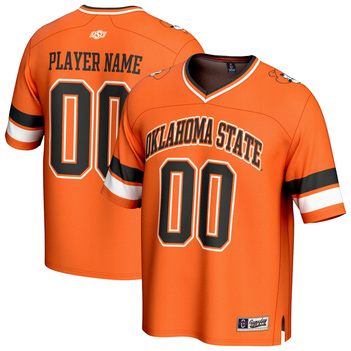 Oklahoma State Cowboys GameDay Greats Unisex Pick-A-Player Football Fashion Jersey - Orange | Stitched College Jersey TJS76638