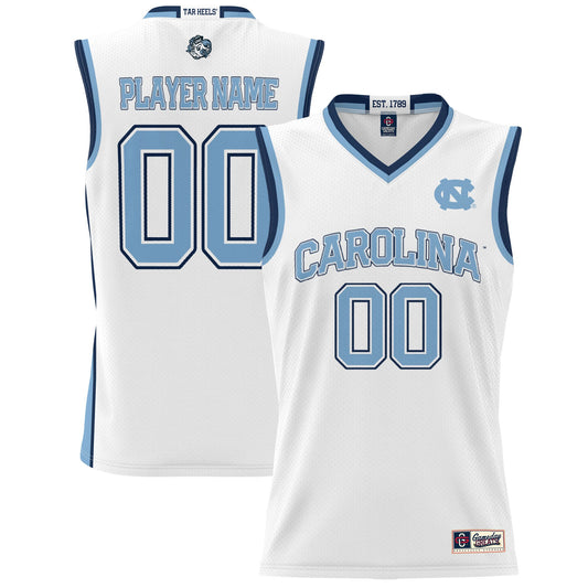 North Carolina Tar Heels GameDay Greats Unisex Pick-A-Player Lightweight Women's Basketball Jersey - White | Stitched College Jersey TJS76753