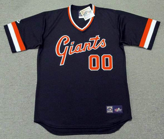 San Francisco Giants 1980S Cooperstown Away Custom Name Number Stitched Baseball Jersey | CTJS0422