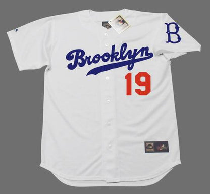 Jim Gilliam Brooklyn Dodgers Cooperstown Throwback Baseball Stitched Jersey | CTJS1686