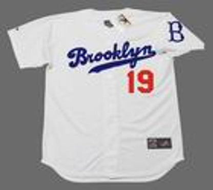 Jim Gilliam Brooklyn Dodgers Cooperstown Throwback Baseball Stitched Jersey | CTJS1686