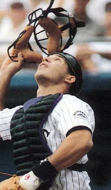 Joe Girardi Colorado Rockies 1995 Throwback Home Baseball Stitched Jersey | CTJS1612