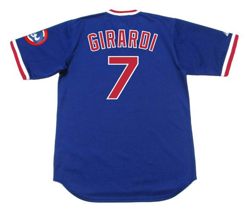 Joe Girardi Chicago Cubs 1989 Cooperstown Throwback Baseball Stitched Jersey | CTJS1613