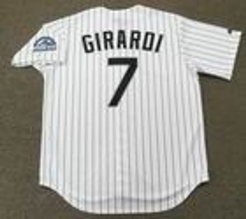 Joe Girardi Colorado Rockies 1995 Throwback Home Baseball Stitched Jersey | CTJS1612