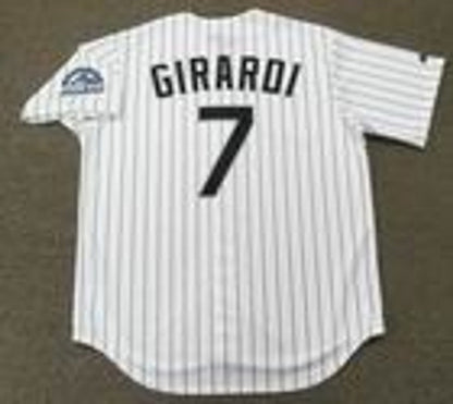 Joe Girardi Colorado Rockies 1995 Throwback Home Baseball Stitched Jersey | CTJS1612