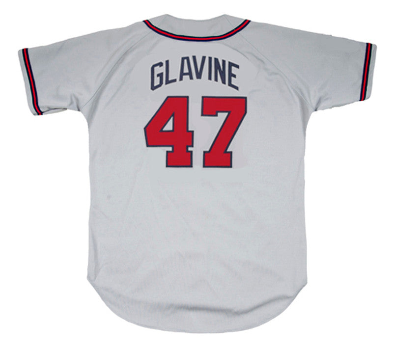 Tom Glavine Atlanta Braves 1995 Away Throwback Baseball Stitched Jersey | CTJS0210