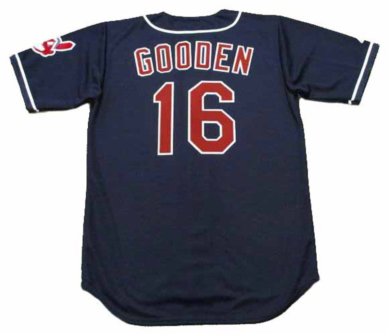Dwight Gooden Cleveland Indians 1998 Throwback Alternate Baseball Stitched Jersey | CTJS2186