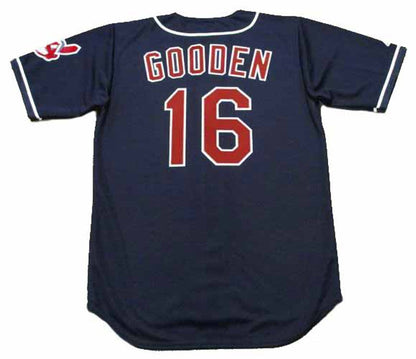 Dwight Gooden Cleveland Indians 1998 Throwback Alternate Baseball Stitched Jersey | CTJS2186