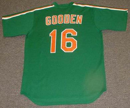 Dwight Gooden New York Mets 1985 Cooperstown Throwback St Pattys Day Baseball Stitched Jersey | CTJS2185