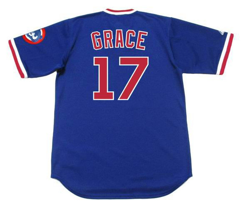 Mark Grace Chicago Cubs 1989 Cooperstown Baseball Stitched Baseball Jersey | CTJS1163