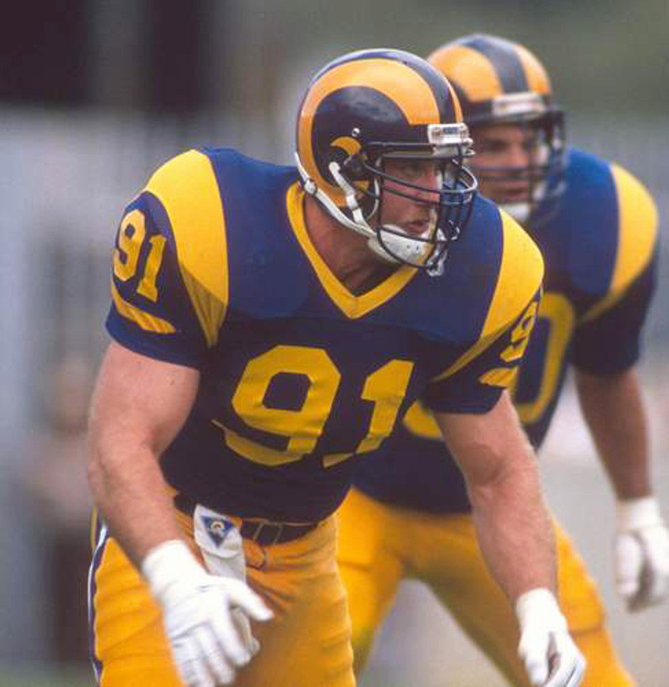 Los Angeles Rams Kevin Greene NFL jersey front view