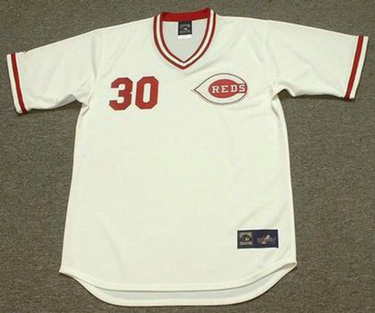 Ken Griffey Cincinnati Reds 1975 Cooperstown Home Baseball Stitched Jersey | CTJS1391