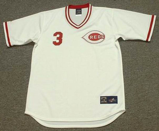 Ken Griffey Jr Cincinnati Reds 1970S Home Throwback Baseball Stitched Jersey | CTJS1389