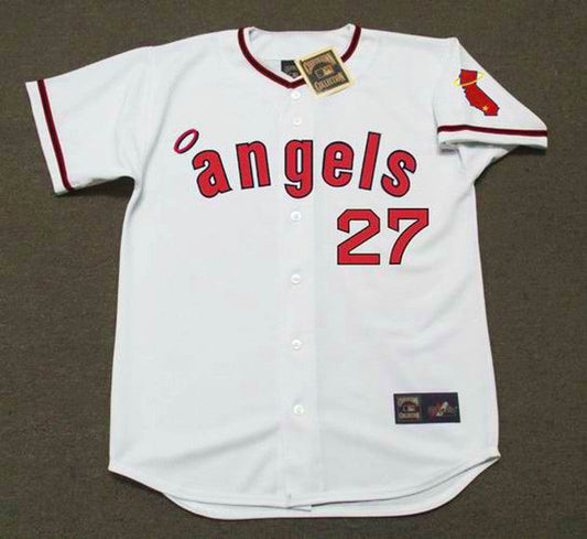 Vladimir Guerrero California Angels 1970S Cooperstown Baseball Stitched Jersey | CTJS0104