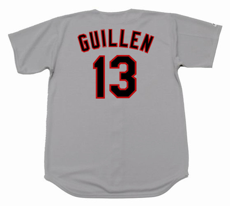 Ozzie Guillen Chicago White Sox 1990 Throwback Away Baseball Stitched Jersey | CTJS0882