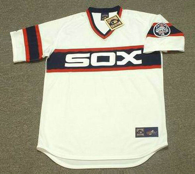 Ozzie Guillen Chicago White Sox 1985 Home Throwback Baseball Stitched Jersey | CTJS0884