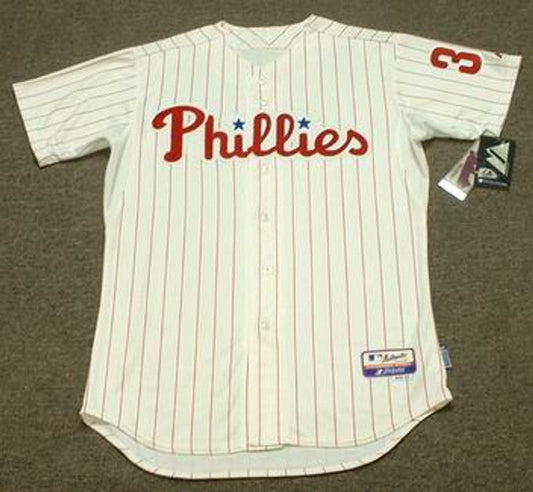 Roy Halladay Philadelphia Phillies 2010 Home Cool Base Authentic Throwback Baseball Stitched Jersey | CTJS0507