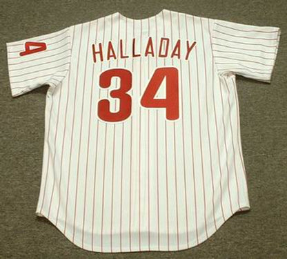 Roy Halladay Philadelphia Phillies 2010 Home Throwback Baseball Stitched Jersey | CTJS0506