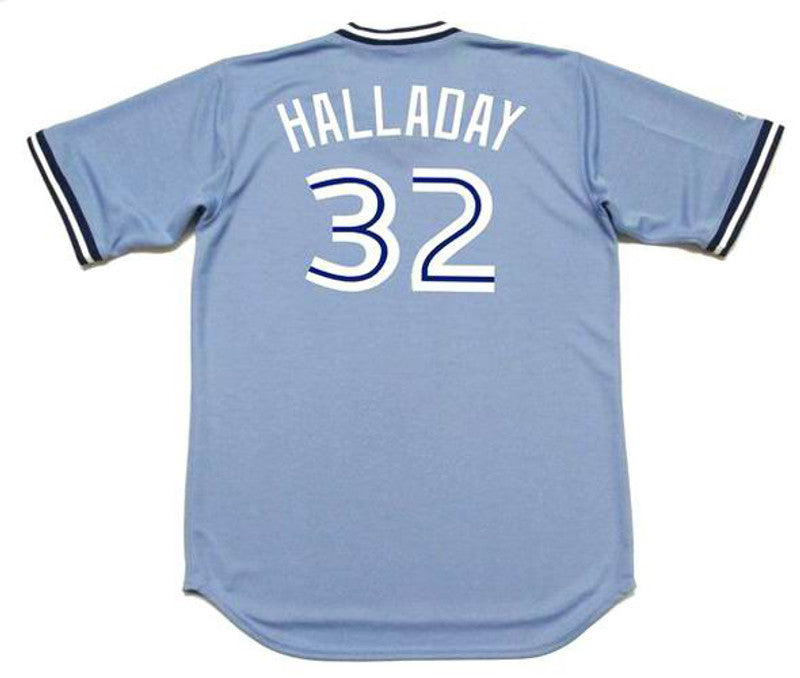 Roy Halladay Toronto Blue Jays 2008 Away Throwback Baseball Stitched Jersey | CTJS0504
