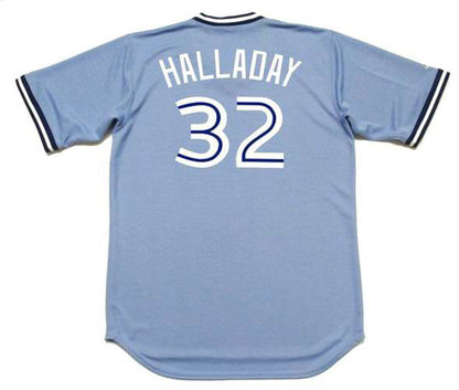 Roy Halladay Toronto Blue Jays 2008 Away Throwback Baseball Stitched Jersey | CTJS0504