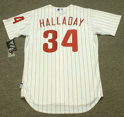 Roy Halladay Philadelphia Phillies 2010 Home Cool Base Authentic Throwback Baseball Stitched Jersey | CTJS0507