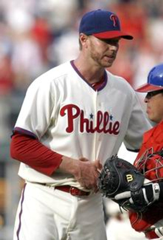 Roy Halladay Philadelphia Phillies 2010 Alternate Cool Base Authentic Throwback Baseball Stitched Jersey | CTJS0509