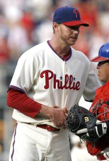 Roy Halladay Philadelphia Phillies 2010 Alternate Cool Base Authentic Throwback Baseball Stitched Jersey | CTJS0509