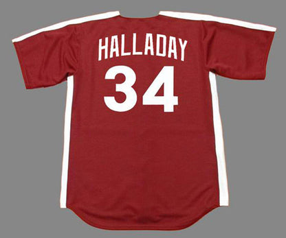 Roy Halladay Philadelphia Phillies 1979 Throwback Baseball Stitched Jersey | CTJS0512