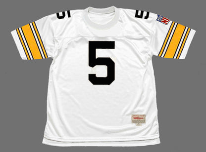 Pittsburgh Steelers Terry Hanratty NFL jersey front view