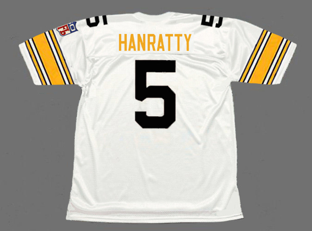 Pittsburgh Steelers Terry Hanratty NFL jersey front view