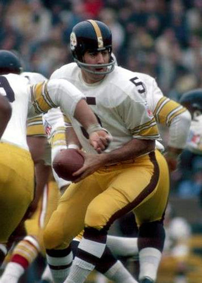 Pittsburgh Steelers Terry Hanratty NFL jersey front view