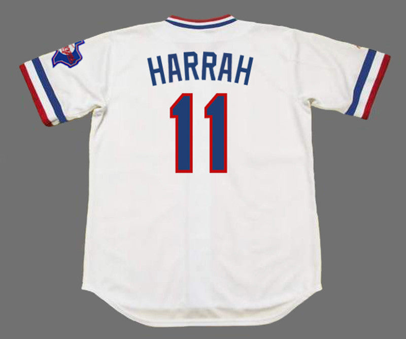 Toby Harrah Texas Rangers 1985 Home Throwback Baseball Stitched Jersey | CTJS0225