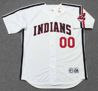 Willie Mays Hayes Cleveland Indians 1980S Baseball Stitched Baseball Jersey | CTJS0065