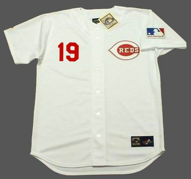 Tommy Helms Cincinnati Reds 1969 Cooperstown Home Baseball Stitched Jersey | CTJS0191
