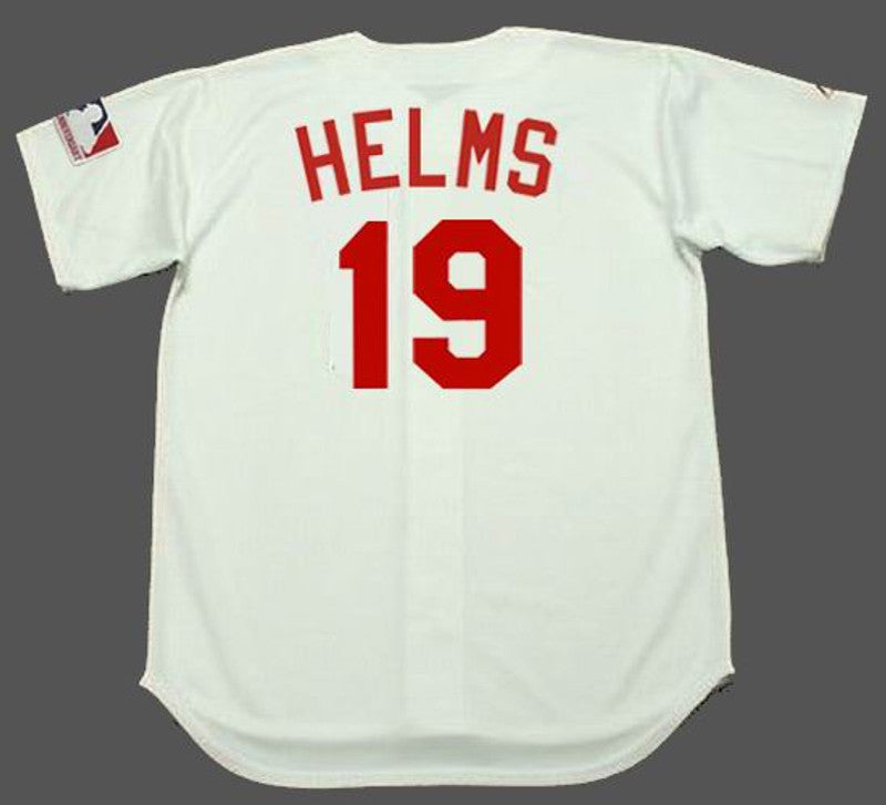 Tommy Helms Cincinnati Reds 1969 Cooperstown Home Baseball Stitched Jersey | CTJS0191